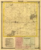 Allin Township, Stanford, Sugar Creek, McLean County 1874